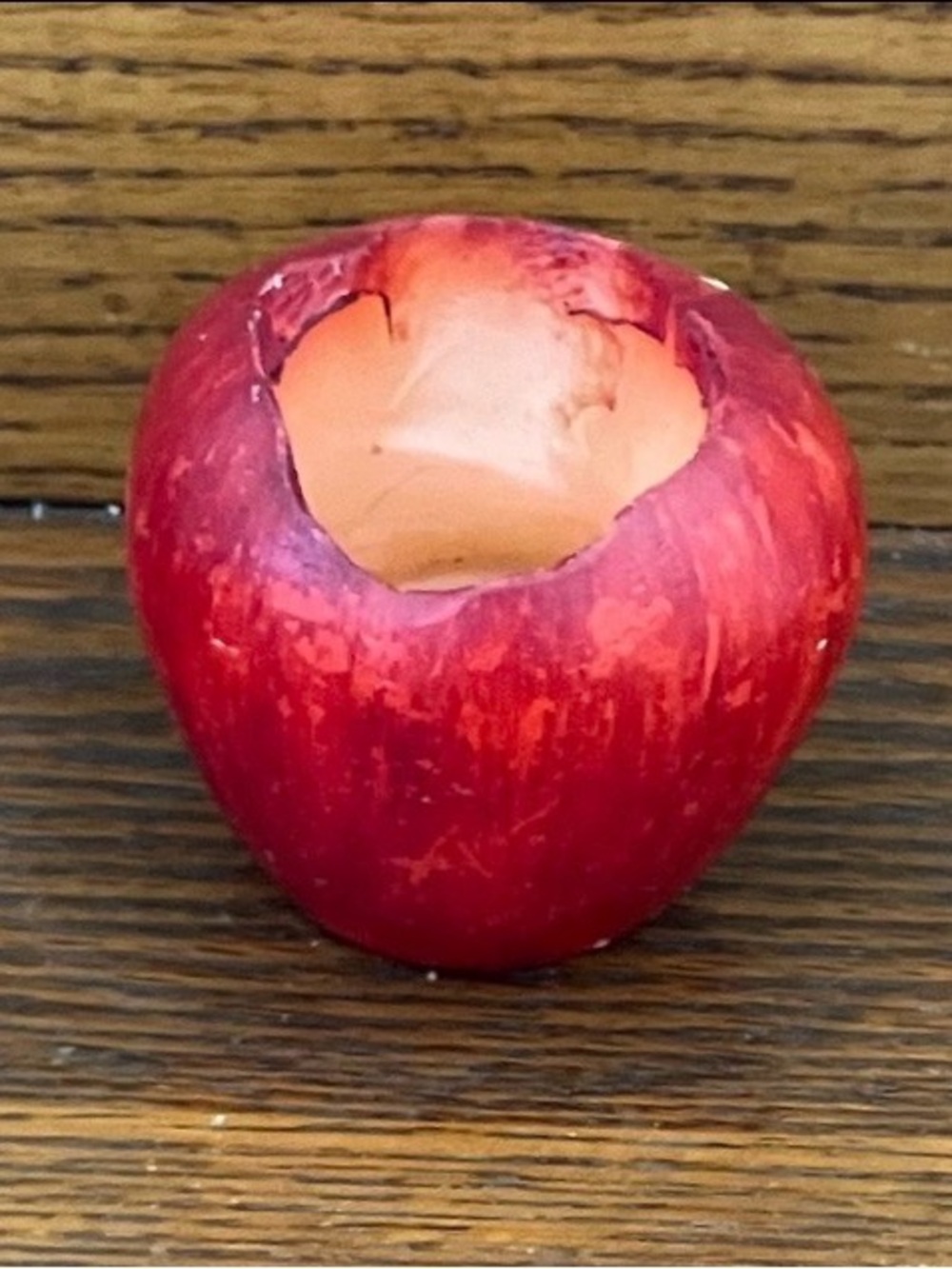 Gently Used Apple Candle